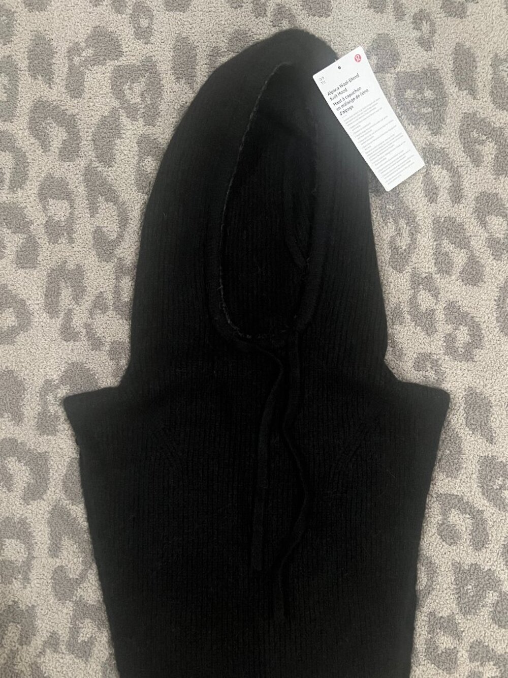 NWT Lululemon Alpaca Wool-Blend Knit Hood